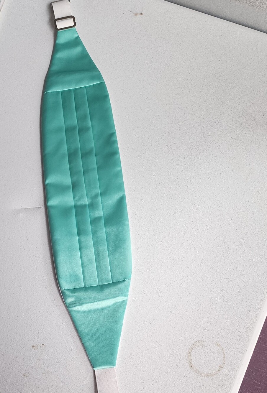 Cummerbund in Aqua Teal